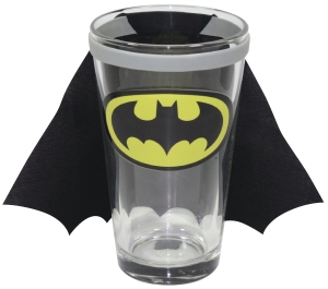 Batman Caped Pint Glass